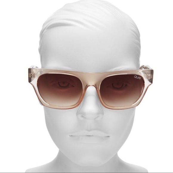 QUAY Champagne Rose “Something Extra” Sunglasses - Picture 5 of 8